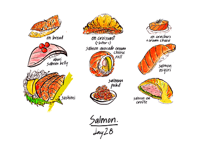 Salmon Dishes // Day 28