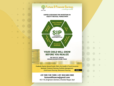 Fortune 9 Financial_Flyer Design