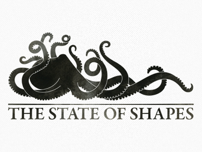 The State of Shapes Logo design logo octopus tentacles