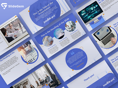 Visual Presentation Template | PowerPoint by SlideGem on Dribbble