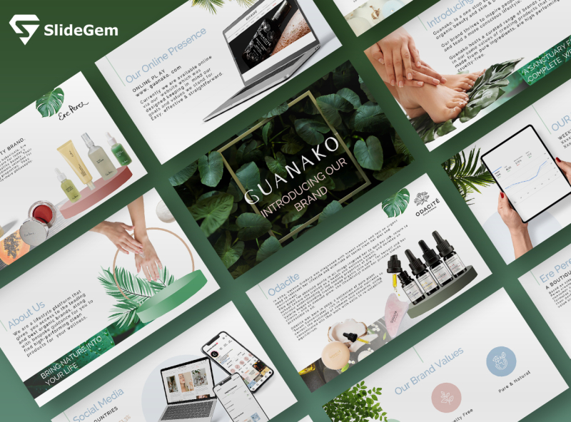 Presentation Redesign for Organic Brand by SlideGem on Dribbble