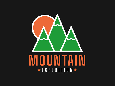Mountain Expedition T-shirt Graphic adventure adventures camping design digital art graphic design hiking hills illustration mountain mountain expedition outdoors t shirt design vector
