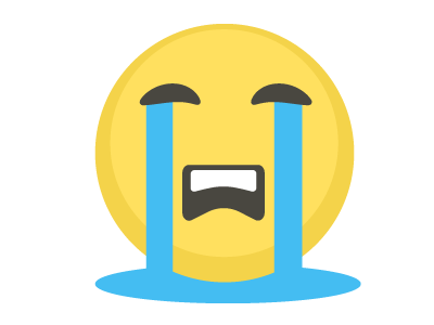 Sad Emoji Design by Abd Alrahman Fani on Dribbble