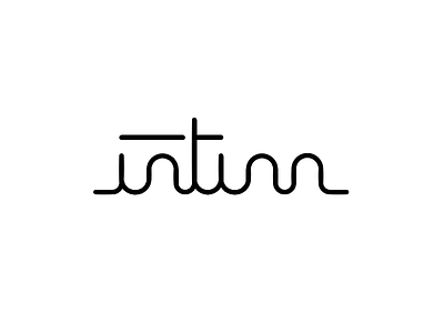 intinn logo identity logo mark podcast radio science stories