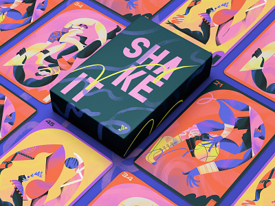 YORN ~ SHAKE IT app branding character design gymnastics illustration olympic games sports vector