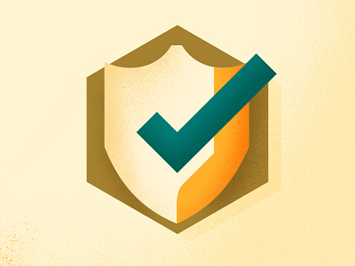 JOIN4CHANGE — Personal Accident Insurance check design icon illustration protection shield