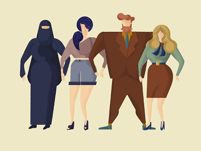 LAWYERS SOCIETY — The 67th Anniversary of Human Rights Day burka character design hipster human rights illustration infographics lawyer popstar secretary