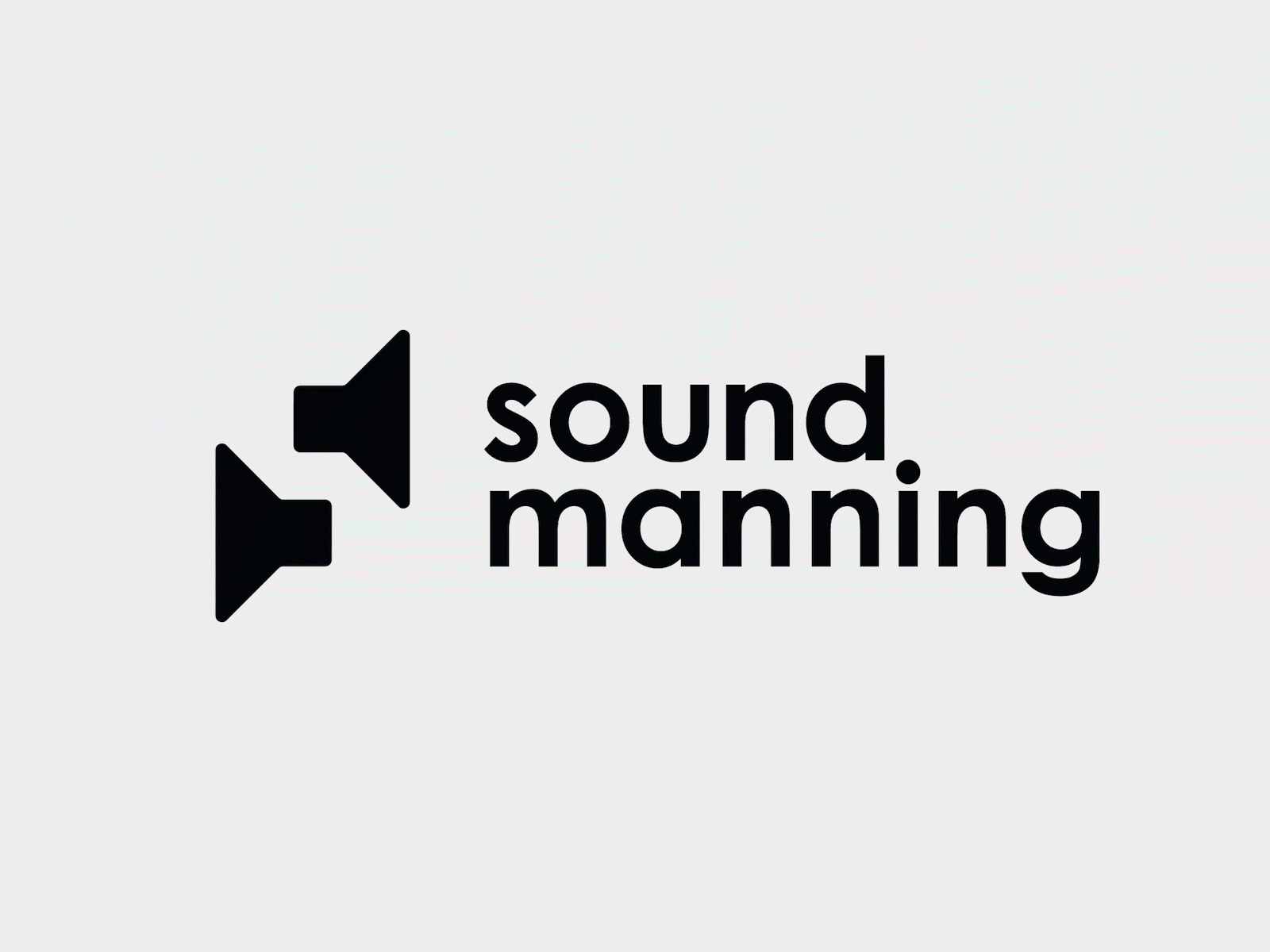 Sound Manning logo audio audio production branding freelancer icon icon design logo logo animation logo design logo design concept logo designer manning podcast sound speaker speakers symbol symbol design vector vector graphic