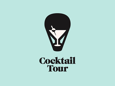 Cocktail Tour Logo & Brand Identity