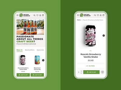 Craft Beers Delivered Mobile Design beer beers craft craft beer craft beers craftbeer mobile mobile design mobile ui ui ui design uidesign ux ux design uxdesign web shop webdesign webshop website website design