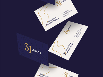 31 Lennox Brand Identity 31 branding business card business cards dublin gourmet graphic design icon design ireland local business logo logo design logo design branding restaurant type vector graphic