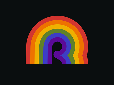 R is for Retro Rainbow