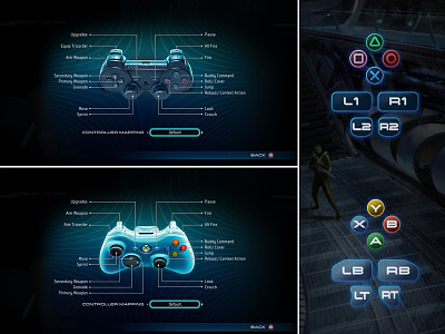 Star Trek User Interface Design aaa video games button design captain kirk co-op gameplay controllers digital extremes jj abrahms paramount pc games playstation ps3 sci-fi spock star trek ui ux design ui style user experience design user interface design video games xbox 360