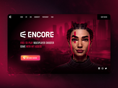 Encore Game Website