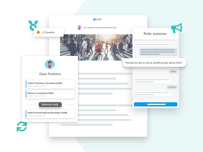 Talentry Employee Relationship Management platform illustration interface design talentry ui uidesign user experience ux uxdesign uxui