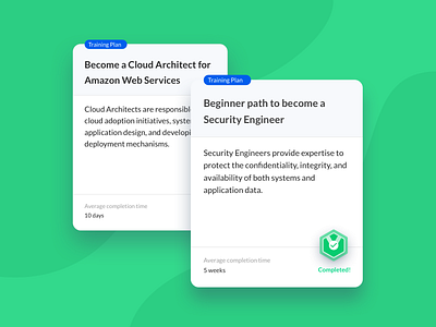 Cloud Academy - Training Plan Card - Final Design