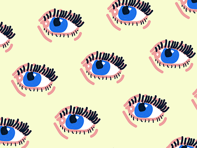 Blue Eye blue eye eye illustration pattern