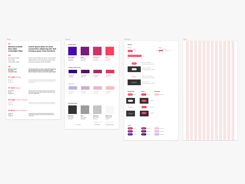 Crediful UI Guidelines by Marina Mangiat on Dribbble