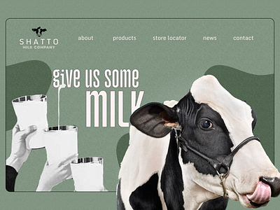 MILK COMPANY - Website Design