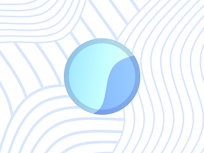 Splash Ball blue branding circle color colour design edinburgh gradient graphic illustration logo ocean scotland shape vector