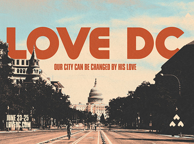 Love DC 2022 branding church color fill design graphic design photoshop washington dc