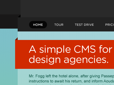 A Simple CMS