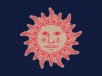 Sun Badge Design