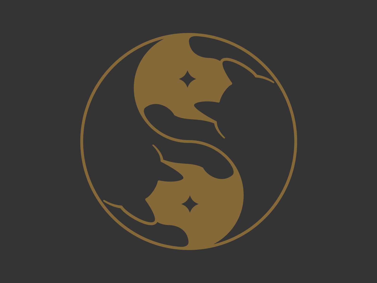 Cat Yin Yang by Anas Ramadan on Dribbble