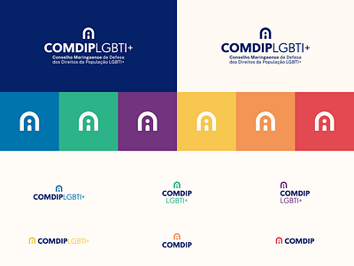 Conselho LGBTI+ de Maringá design graphic design identidade visual lgbt lgbti logo pride queer