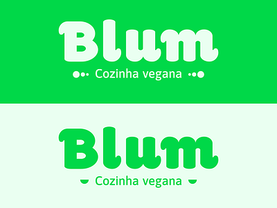 Blum design food fun graphic design identidade visual restaurant vegan veggie visual identity