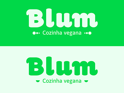 Blum design food fun graphic design identidade visual restaurant vegan veggie visual identity