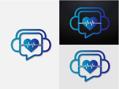 Headphone Logo branding company logo design headphone logo icon illustration logo vector