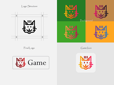 Game Logo 3d animation branding company logo design game icon game logo graphic design icon illustration logo motion graphics typography ui ux vector
