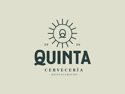 QUINTA BREWERY LOGO branding brewery logo design icon illustration logo logo design sun illustration symbol