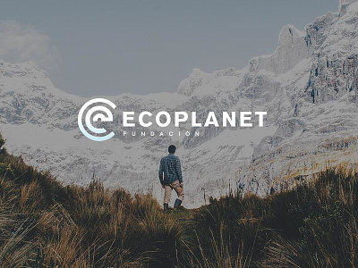 Ecoplanet logo branding design eco ecology logo photography planet