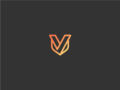 V Emblem - Gradient