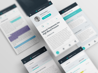 Expert Sharing App design