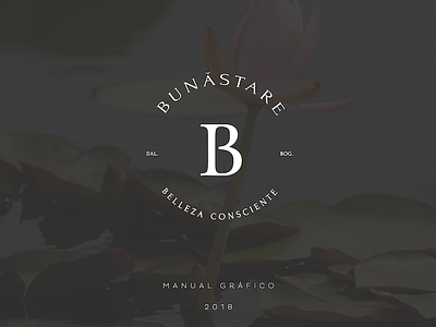 logo application - Bunastare application beauty branding flower green health logo skincare website