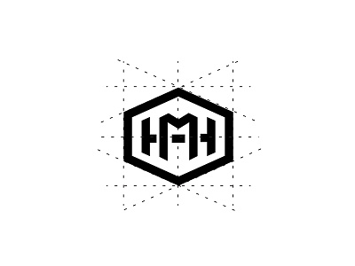 Icon design - House for makers branding coworking designers fablab geometry hexagon house icon logo makers