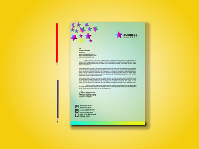 Letterhead app branding design icon illustration logo typography ui ux vector