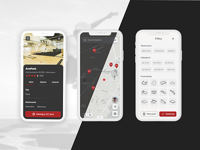 Techramps - skateboarding app (dark/light theme) android app design graphic design ios mobile redesign skate skateboarding skatepark ui uiux ux ux design uxui