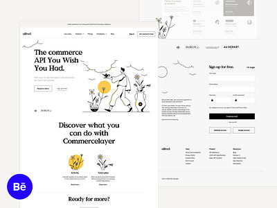 Hi Alfred! - Behance preview alfred illustration landing landingpage magic product page software typography
