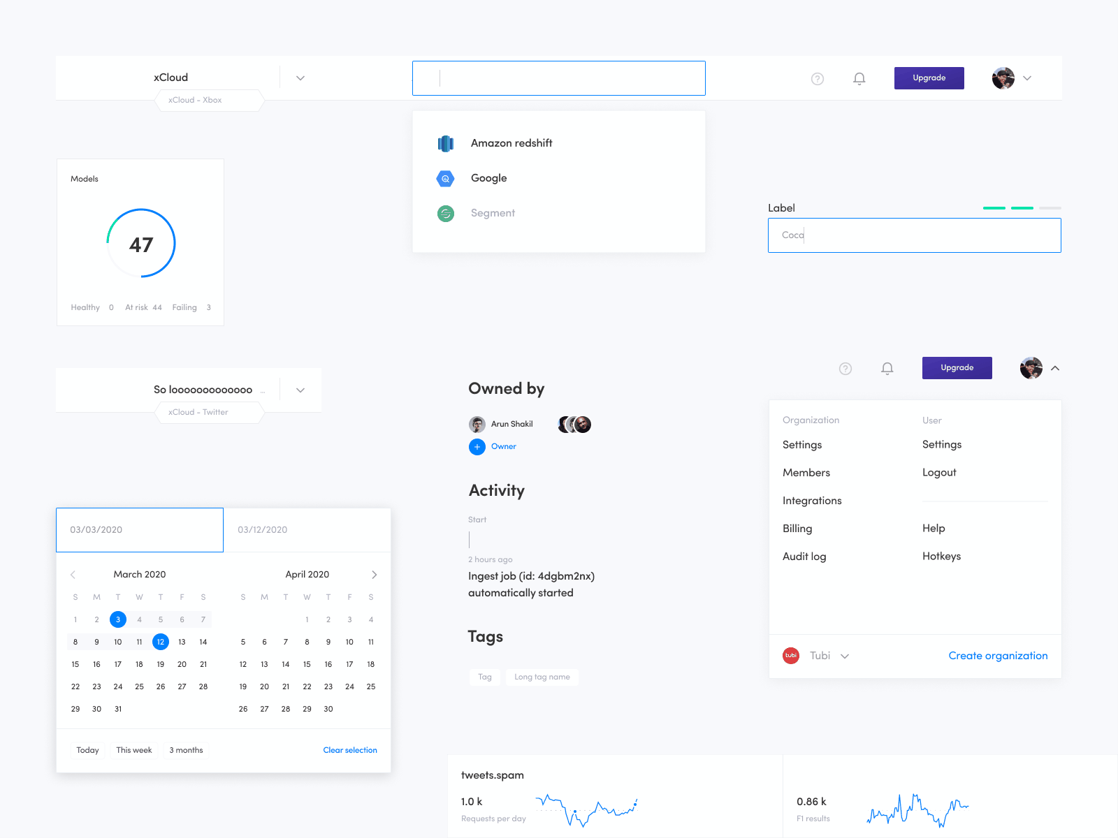 UI Elements - Proposal by Piotr Kaźmierczak on Dribbble