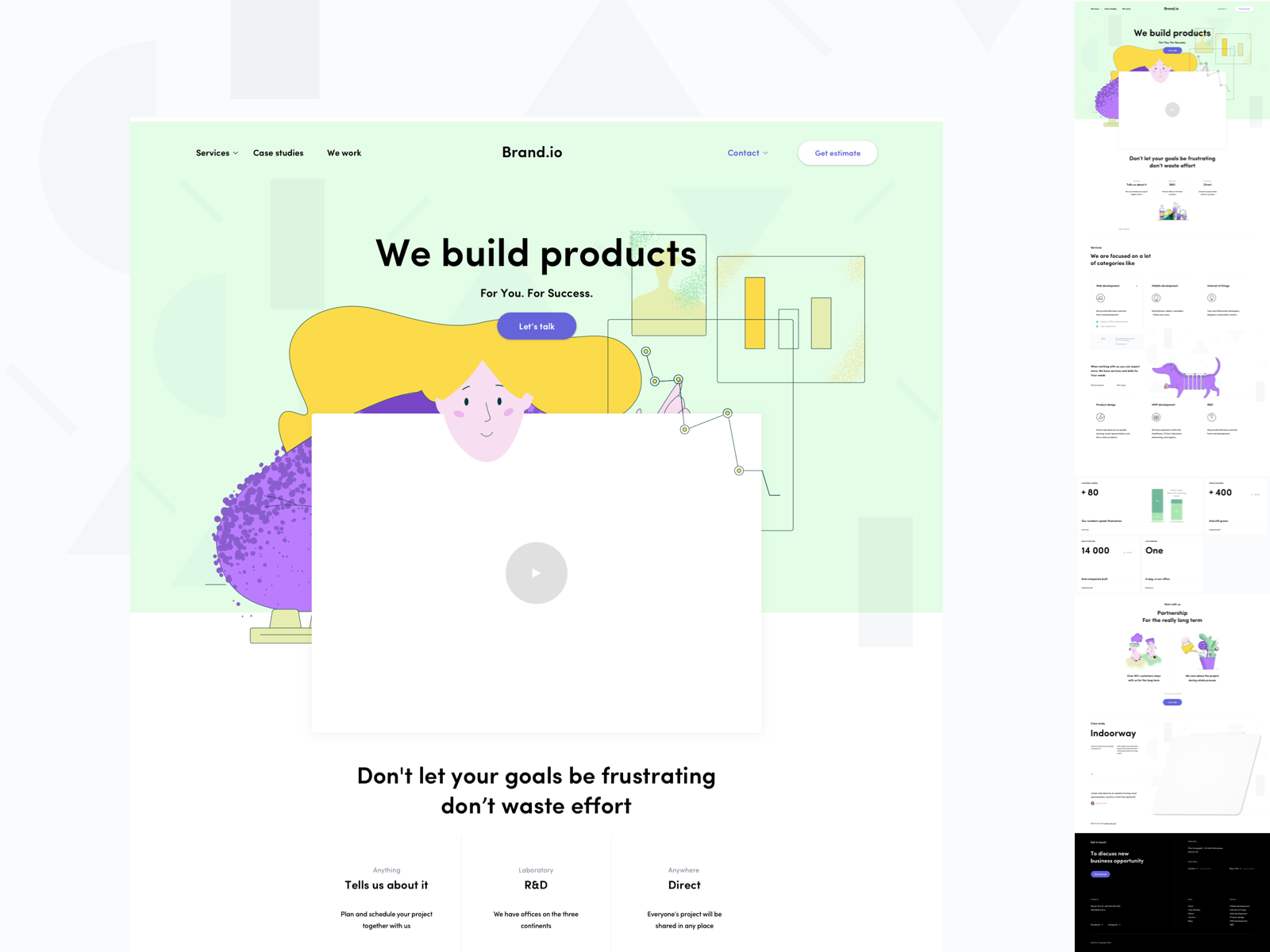 Landing Page By Piotr Kaźmierczak On Dribbble