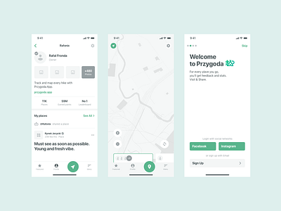 Adventure app - Wireframes adventure app desktop map mobile travel app traveler traveling