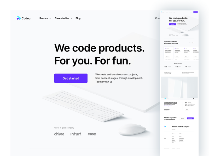 Landing page (2.5) clean estimate home landingpage ux