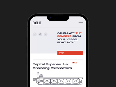 Mobile design for an investment calculator | Lazarev. adaptation animation application button calculator card composition design finance input investment tracking logistics management software mobile motion graphics product style ui ux
