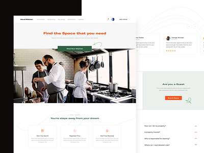 🍳 Cloud Kitche Home Page