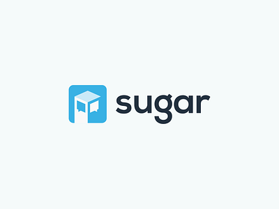 Sugar apartment branding building chat design graphic design icon iconic logo vector