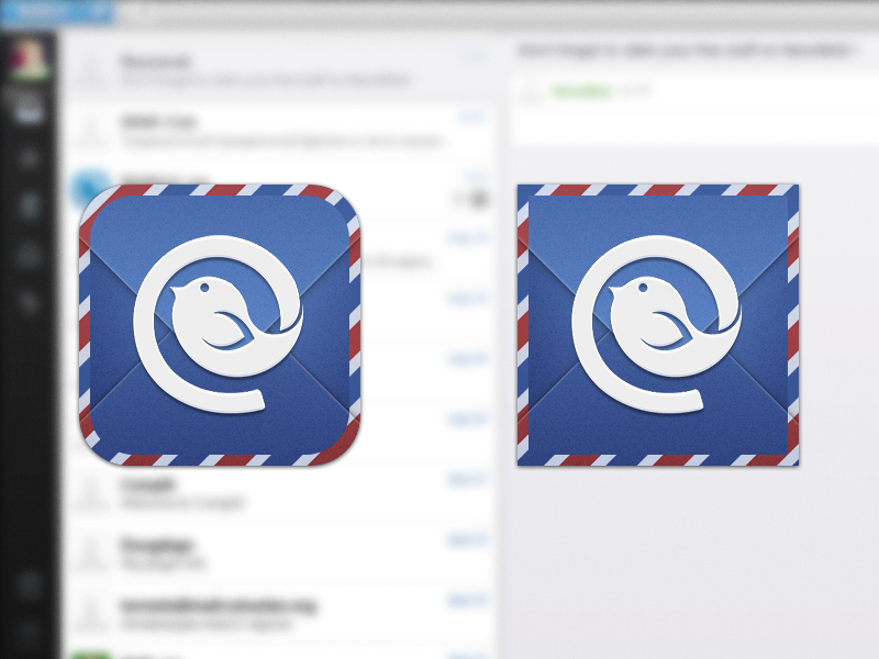 mailbird print icon